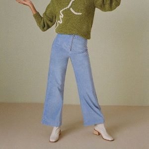 Paloma wool wadi pants size 34 baby blue